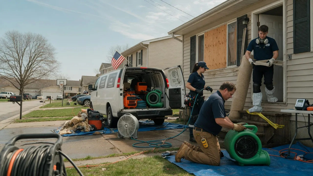Water Damage Restoration in Delmont, SD near me